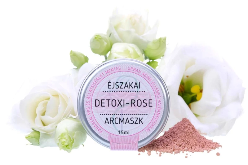Detoxi-Rose éjszakai arcmaszk