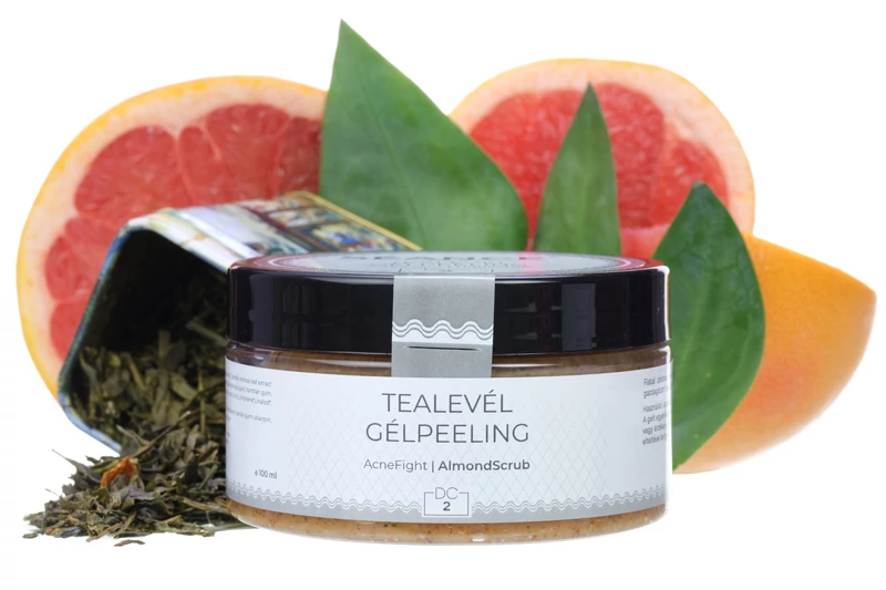 Tealevél gélpeeling
